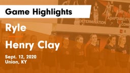 Ryle  vs Henry Clay  Game Highlights - Sept. 12, 2020