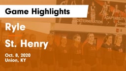 Ryle  vs St. Henry  Game Highlights - Oct. 8, 2020