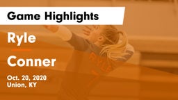 Ryle  vs Conner  Game Highlights - Oct. 20, 2020