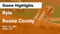 Ryle  vs Boone County  Game Highlights - Sept. 16, 2021