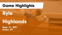 Ryle  vs Highlands  Game Highlights - Sept. 21, 2021