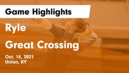 Ryle  vs Great Crossing  Game Highlights - Oct. 14, 2021