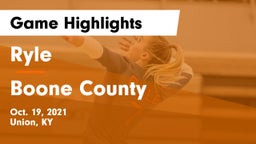 Ryle  vs Boone County Game Highlights - Oct. 19, 2021