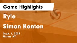 Ryle  vs Simon Kenton  Game Highlights - Sept. 1, 2022
