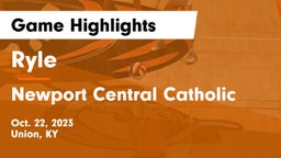 Ryle  vs Newport Central Catholic  Game Highlights - Oct. 22, 2023