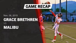 Recap: Grace Brethren  vs. Malibu  2015