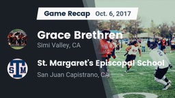 Recap: Grace Brethren  vs. St. Margaret's Episcopal School 2017