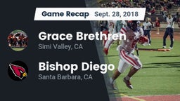 Recap: Grace Brethren  vs. Bishop Diego  2018