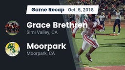 Recap: Grace Brethren  vs. Moorpark  2018