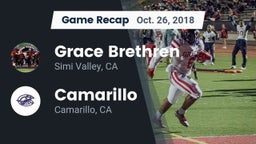 Recap: Grace Brethren  vs. Camarillo  2018