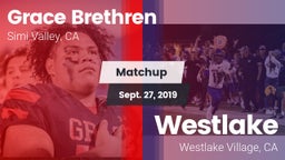 Matchup: Grace Brethren  vs. Westlake  2019