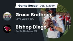Recap: Grace Brethren  vs. Bishop Diego  2019