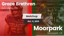 Matchup: Grace Brethren  vs. Moorpark  2019