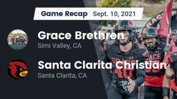 Recap: Grace Brethren  vs. Santa Clarita Christian  2021