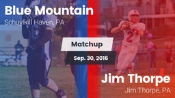 Matchup: Blue Mountain vs. Jim Thorpe  2016
