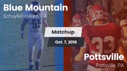 Matchup: Blue Mountain vs. Pottsville  2016