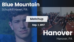 Matchup: Blue Mountain vs. Hanover  2017