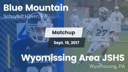 Matchup: Blue Mountain vs. Wyomissing Area JSHS 2017