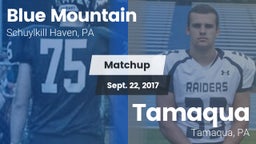Matchup: Blue Mountain vs. Tamaqua  2017