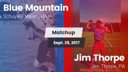 Matchup: Blue Mountain vs. Jim Thorpe  2017