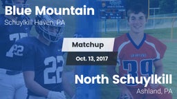 Matchup: Blue Mountain vs. North Schuylkill  2017