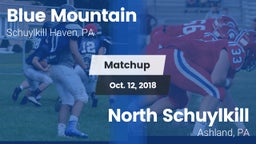 Matchup: Blue Mountain vs. North Schuylkill  2018