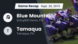 Recap: Blue Mountain  vs. Tamaqua  2019