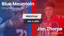 Matchup: Blue Mountain vs. Jim Thorpe  2019