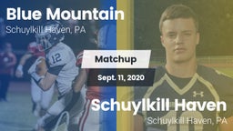 Matchup: Blue Mountain vs. Schuylkill Haven  2020