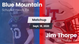 Matchup: Blue Mountain vs. Jim Thorpe  2020