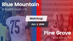 Matchup: Blue Mountain vs. Pine Grove  2020