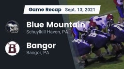 Recap: Blue Mountain  vs. Bangor  2021
