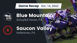 Recap: Blue Mountain  vs. Saucon Valley  2022