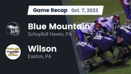 Recap: Blue Mountain  vs. Wilson  2023