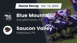 Recap: Blue Mountain  vs. Saucon Valley  2023