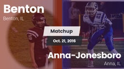 Matchup: Benton vs. Anna-Jonesboro  2016