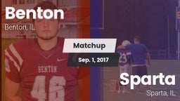 Matchup: Benton vs. Sparta  2017