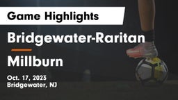Bridgewater-Raritan  vs Millburn  Game Highlights - Oct. 17, 2023