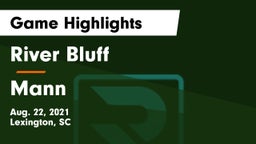 River Bluff  vs Mann  Game Highlights - Aug. 22, 2021