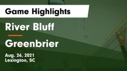 River Bluff  vs Greenbrier  Game Highlights - Aug. 26, 2021