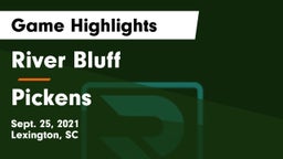 River Bluff  vs Pickens  Game Highlights - Sept. 25, 2021