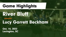 River Bluff  vs Lucy Garrett Beckham  Game Highlights - Oct. 14, 2022