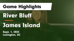 River Bluff  vs James Island  Game Highlights - Sept. 1, 2023
