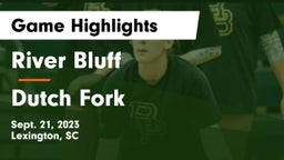 River Bluff  vs Dutch Fork Game Highlights - Sept. 21, 2023