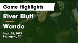 River Bluff  vs Wando  Game Highlights - Sept. 30, 2023