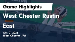 West Chester Rustin  vs East Game Highlights - Oct. 7, 2021