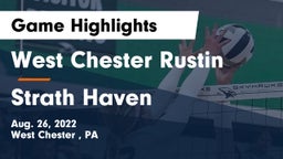 West Chester Rustin  vs Strath Haven  Game Highlights - Aug. 26, 2022