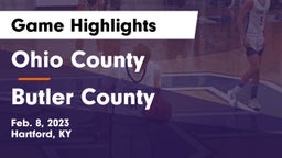 Ohio County  vs Butler County  Game Highlights - Feb. 8, 2023