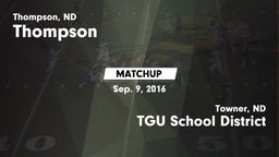 Matchup: Thompson vs. TGU School District 2016