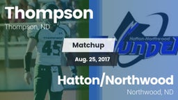 Matchup: Thompson vs. Hatton/Northwood  2017